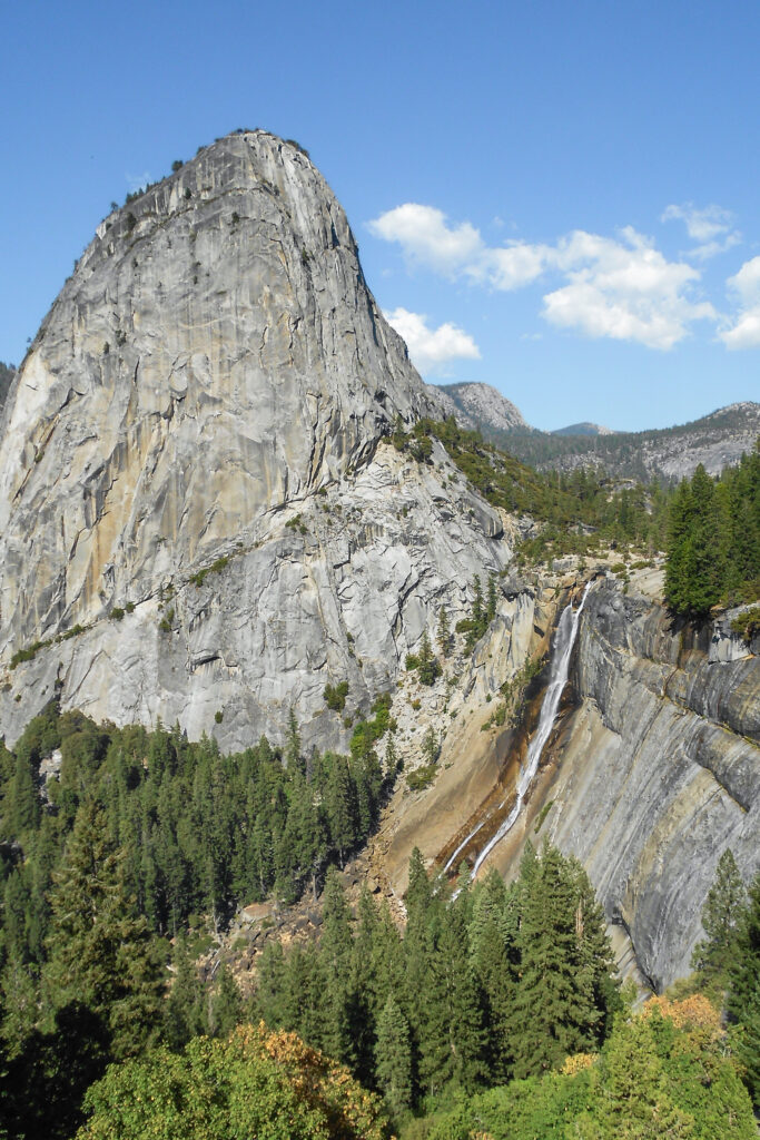 Liberty Cap and Nevada Fall - Yosemite NP - CA