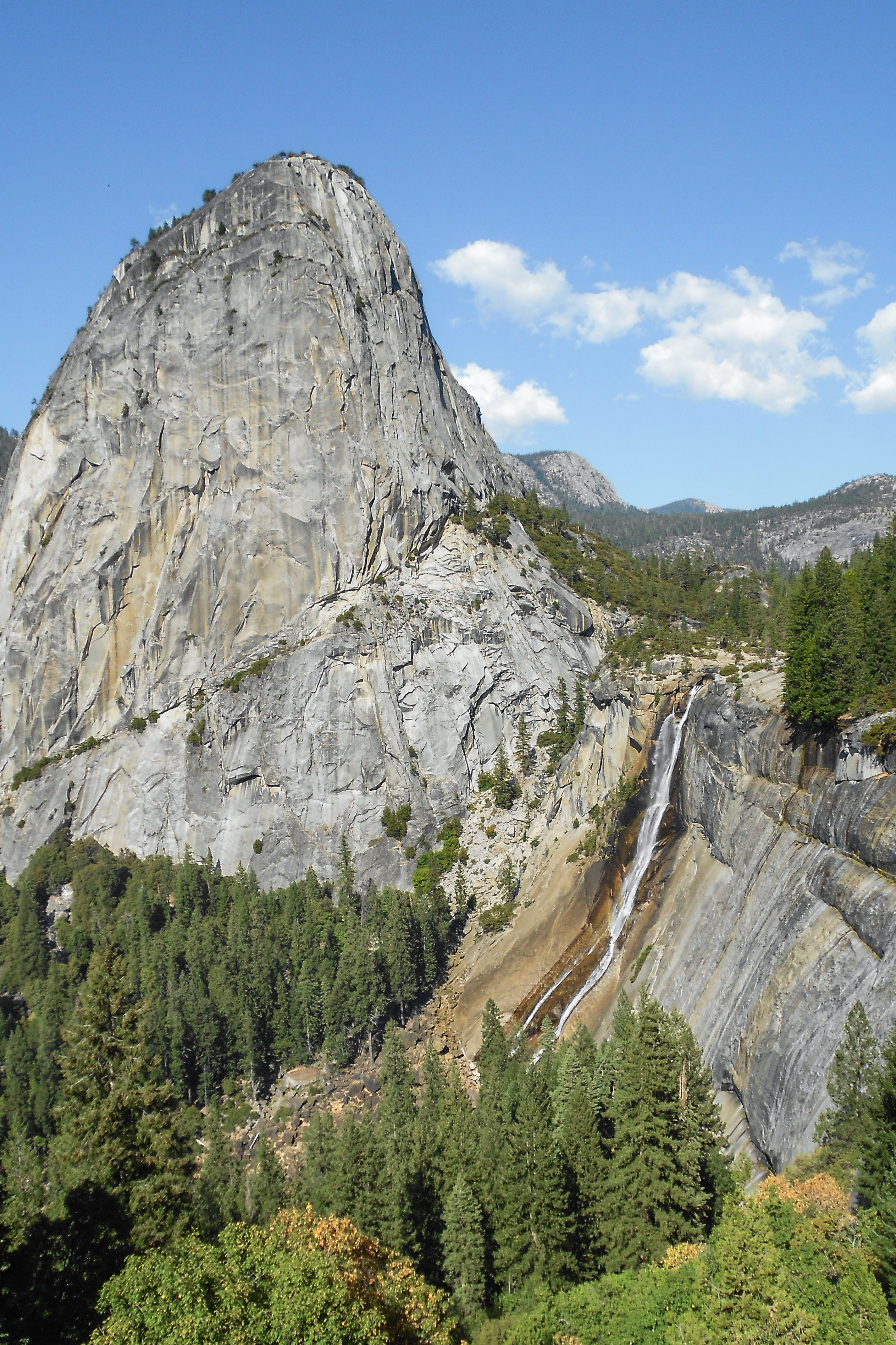 Liberty Cap and Nevada Fall - Yosemite NP - CA